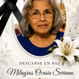 Photo de Milagros Ocasio Serrano, avis de décès
