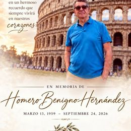 Photo de Homero Benigno Hernandez, avis de décès