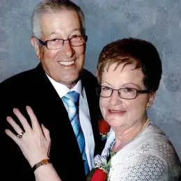 Photo of Fernand Thibault et Denise Bergevin, obituary in Sainte-Martine