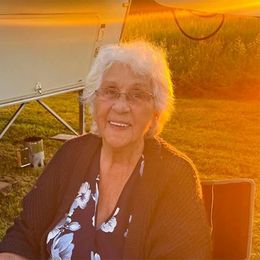 Photo of Germaine Ouellet, obituary in La Sarre