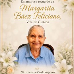 Photo of Margarita Báez Feliciano, obituary