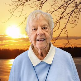 Photo of Huguette Veillette, obituary in La Sarre