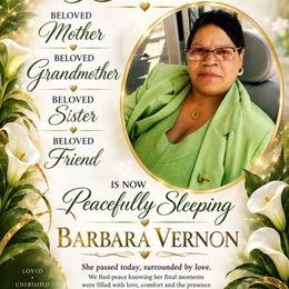 Photo de Mrs. Barbara A Vernon, avis de décès à Cleveland